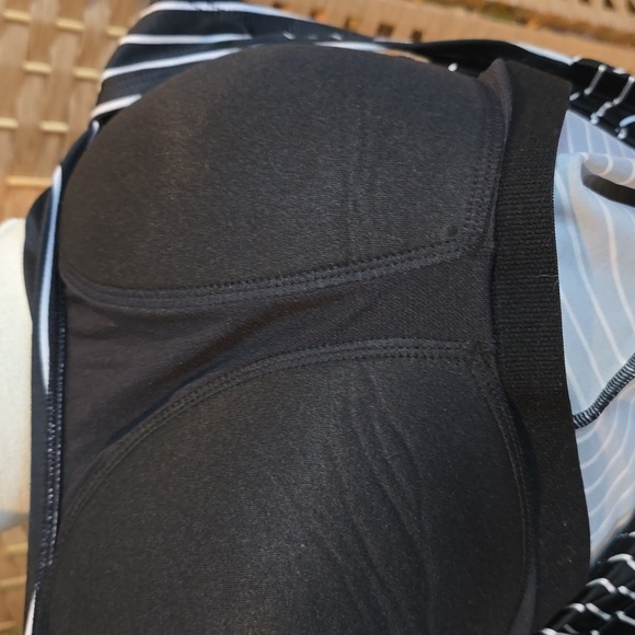 All In Motion Blk/Wht Tankini Top 16W - Picture 8 of 8